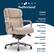 LA-Z-BOY Sutherland
Padded headrest
Diamond quilt stitching
Supportive armrests
Soft Foam cushion
Customizable comfort
Silver Chrome finish
Easy-Glide 360° casters