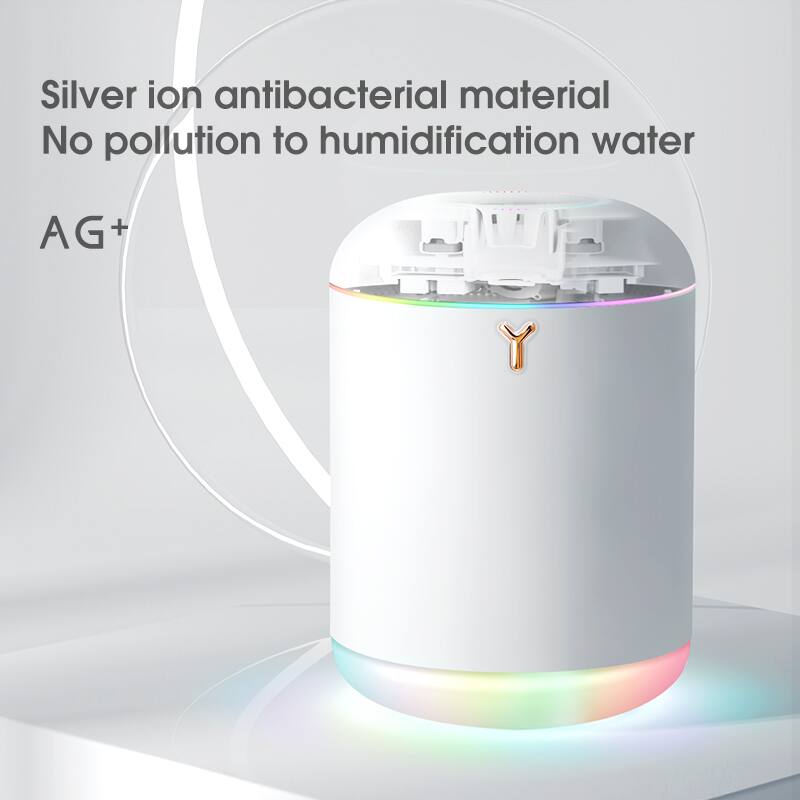Silver ion antibacterial material  
No pollution to humidification water  
AG+