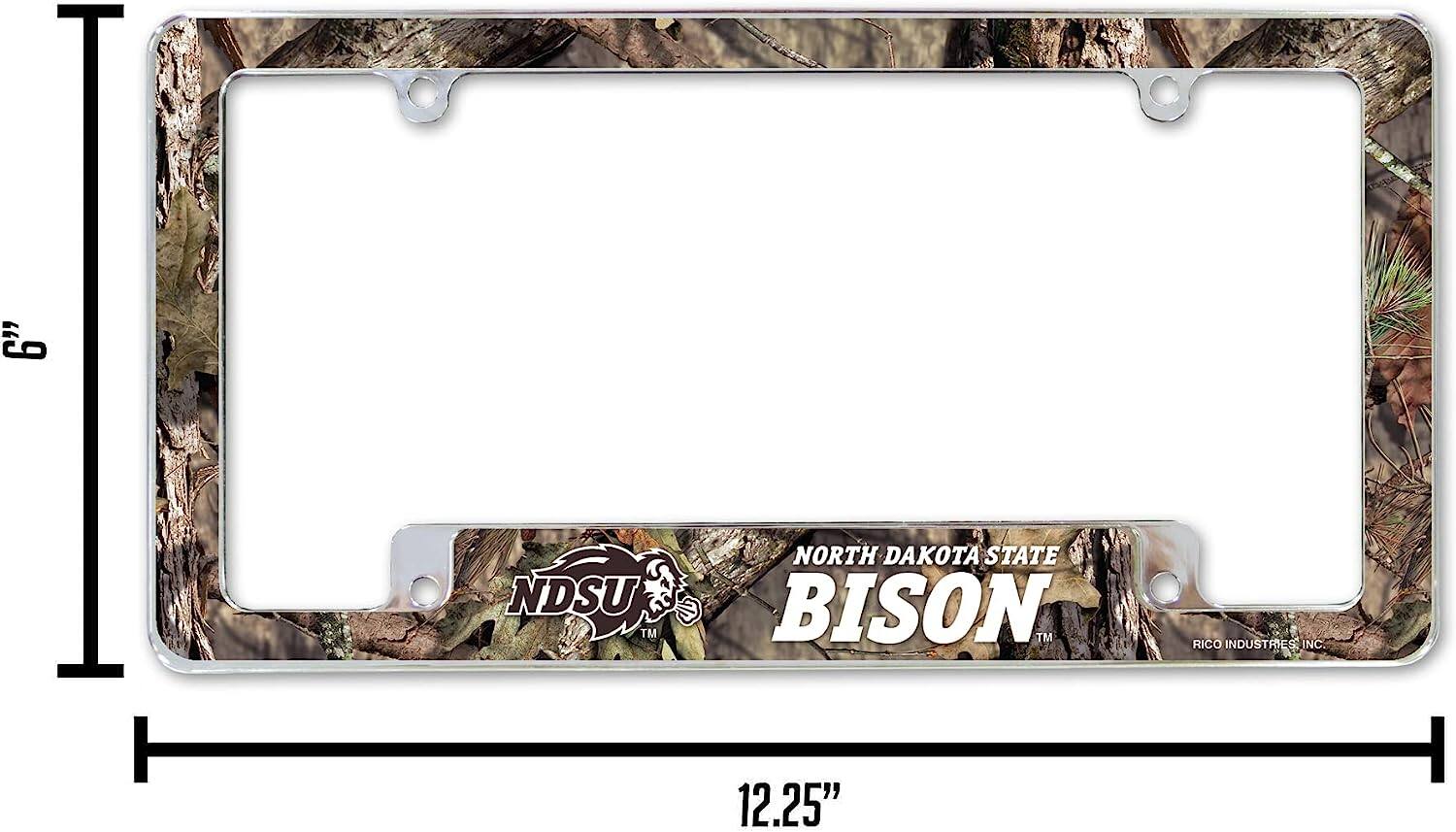 6" | NDSU NORTH DAKOTA STATE BISON 12.25" RICO INDUSTRIES INC.