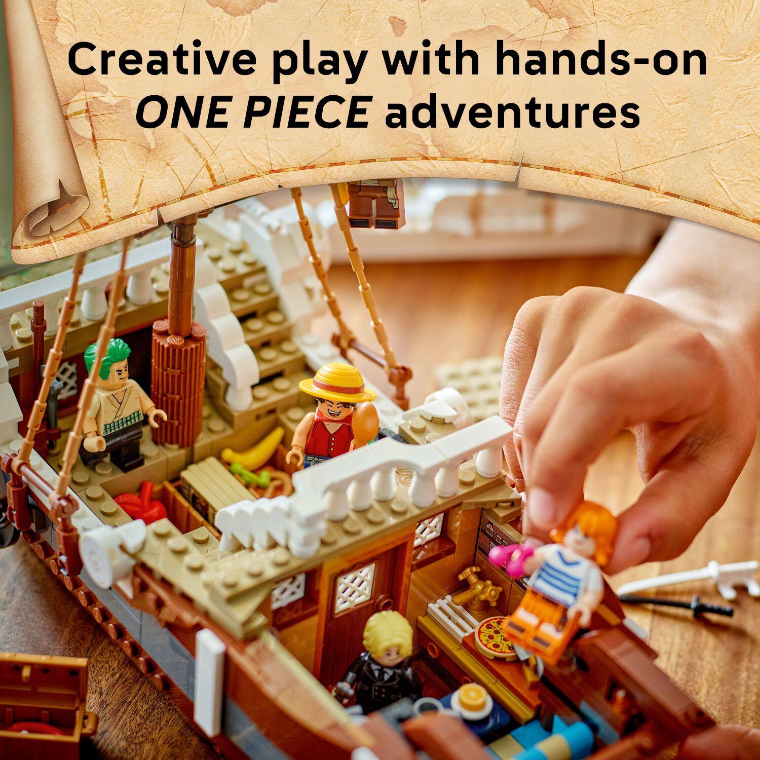 Creative play with hands-on ONE PIECE adventures