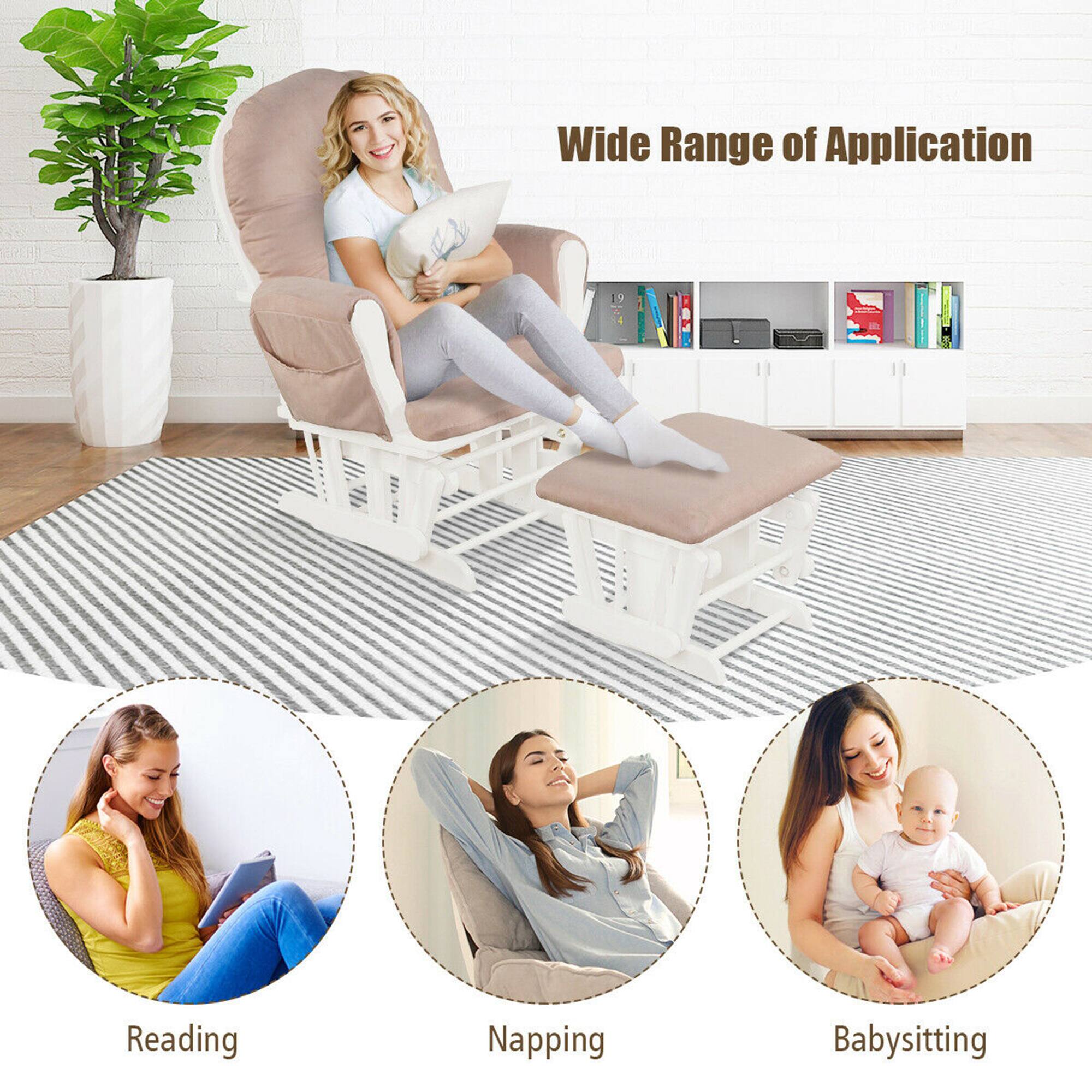 Wide Range of Application

Reading  
Napping  
Babysitting