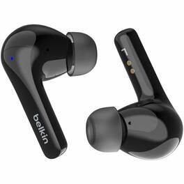 Belkin - SoundForm Motion True Wireless Earbuds - Stereo - True Wireless - Bluetooth - 32.8 ft - Earbud - Binaural - Black