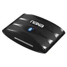 Front. Naxa - Wireless Audio Adapter with Bluetooth for iPod and iPhone Dock Connectors - Black.
