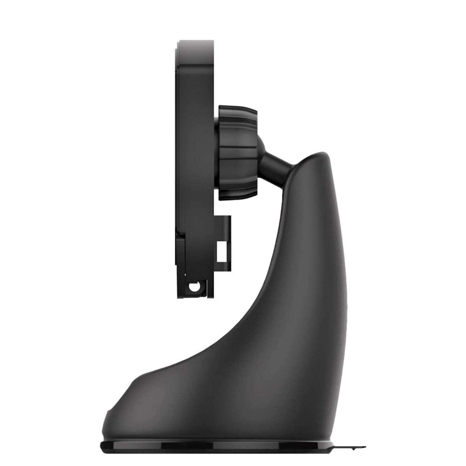 Left. Bracketron - HD Phone Dock Portable Dash and Window Magnet Mount For Most Cell Phones - Black.