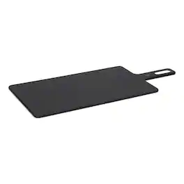 Cuisipro - Fiber Wood Paddle Cutting Board, 18-Inch x7.5-Inch - Slate