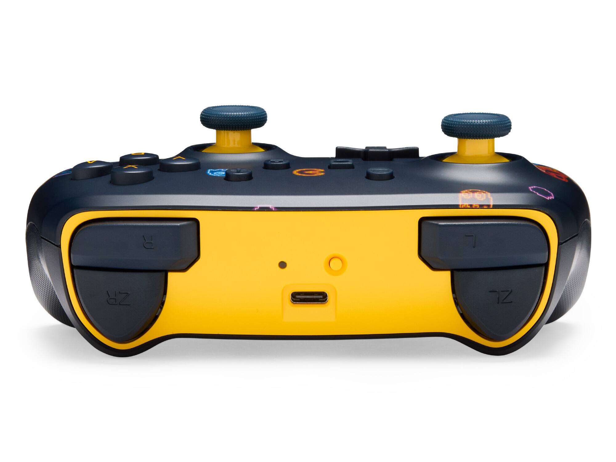 Alt View 13. PowerA - PowerA Enhanced Wireless Controller for Nintendo Switch with Lumectra – PAC-MAN Neon Arcade - PAC-MAN™ Neon Arcade.