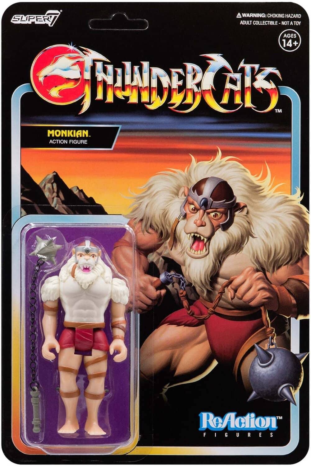 Super7 - Thundercats ReAction Wave 2 - Monkian - COLLECTABLES - Multicolor
