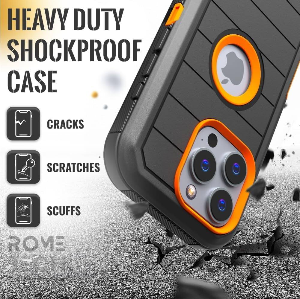 HEAVY DUTY SHOCKPROOF CASE

CRACKS
SCRATCHES
SCUFFS

ROME