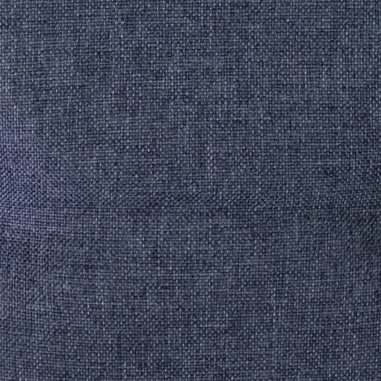 Alt View 1. Sweet Home Collection - Solid Color U Shaped Memory Foam 17" x 16" Chair Cushions, 6-Pack - Denim.