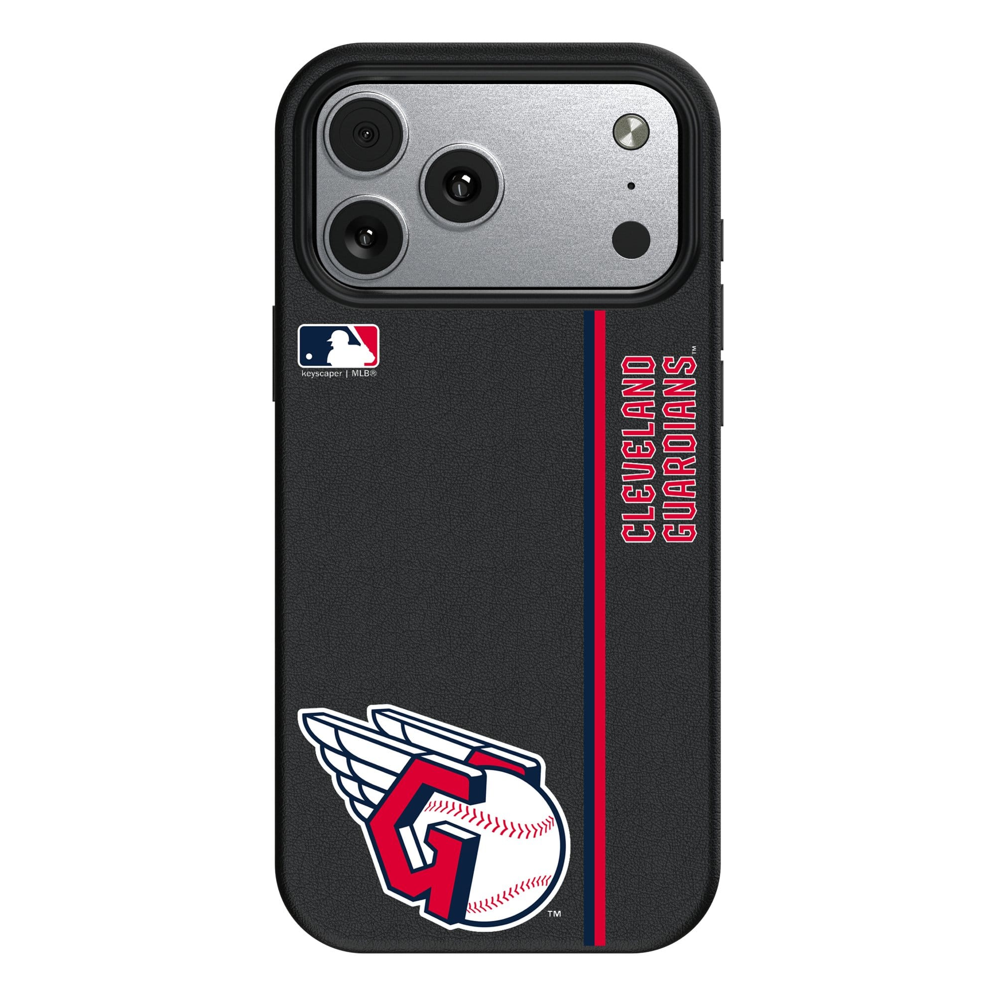 Keyscaper - MLB - Cleveland Guardians iPhone Magnetic Bump Case - 17 Pro Max - Black price history on PriceWatchPro