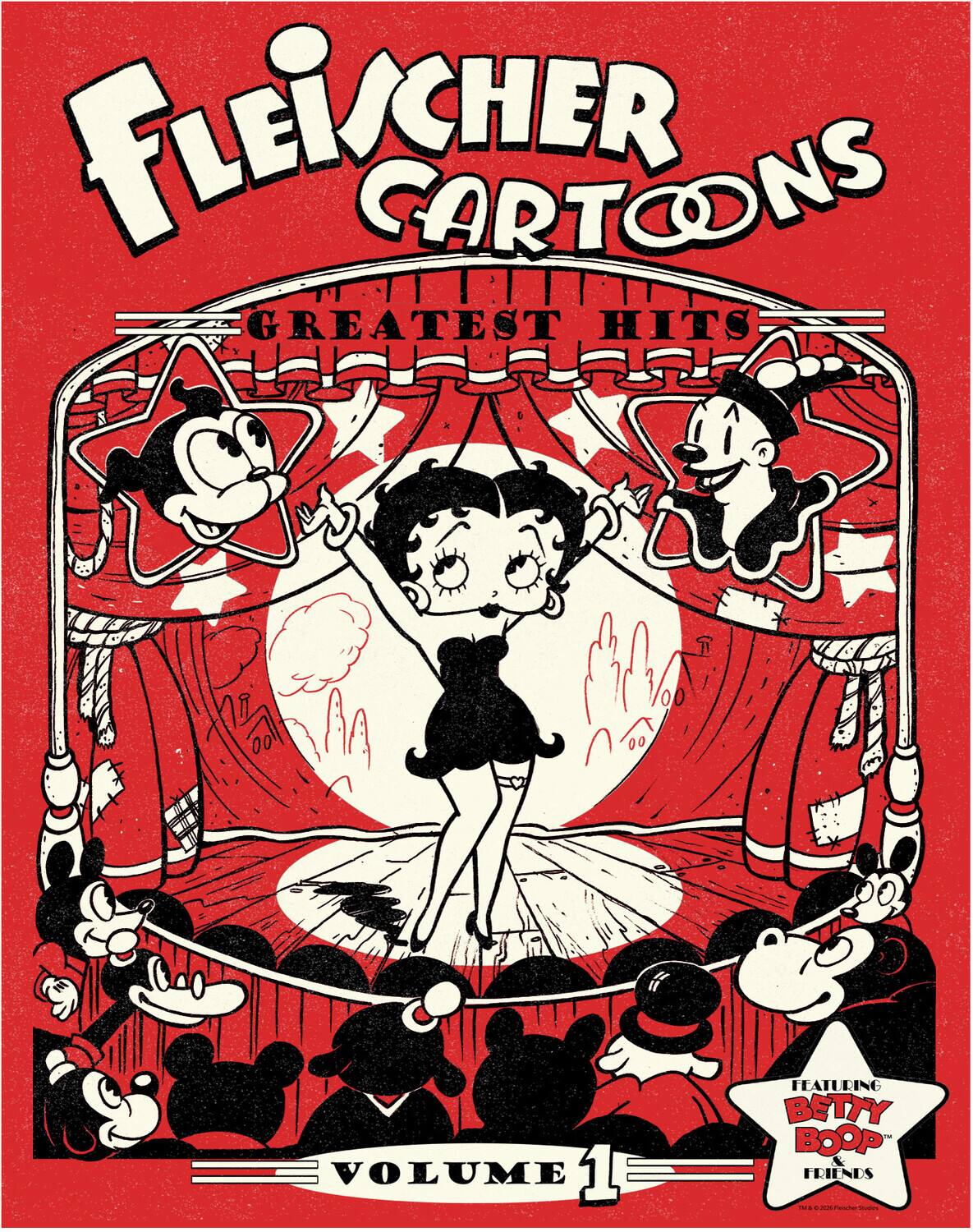 Front. Fleischer Cartoons: Greatest Hits Volume 1   - BLU-RAY.