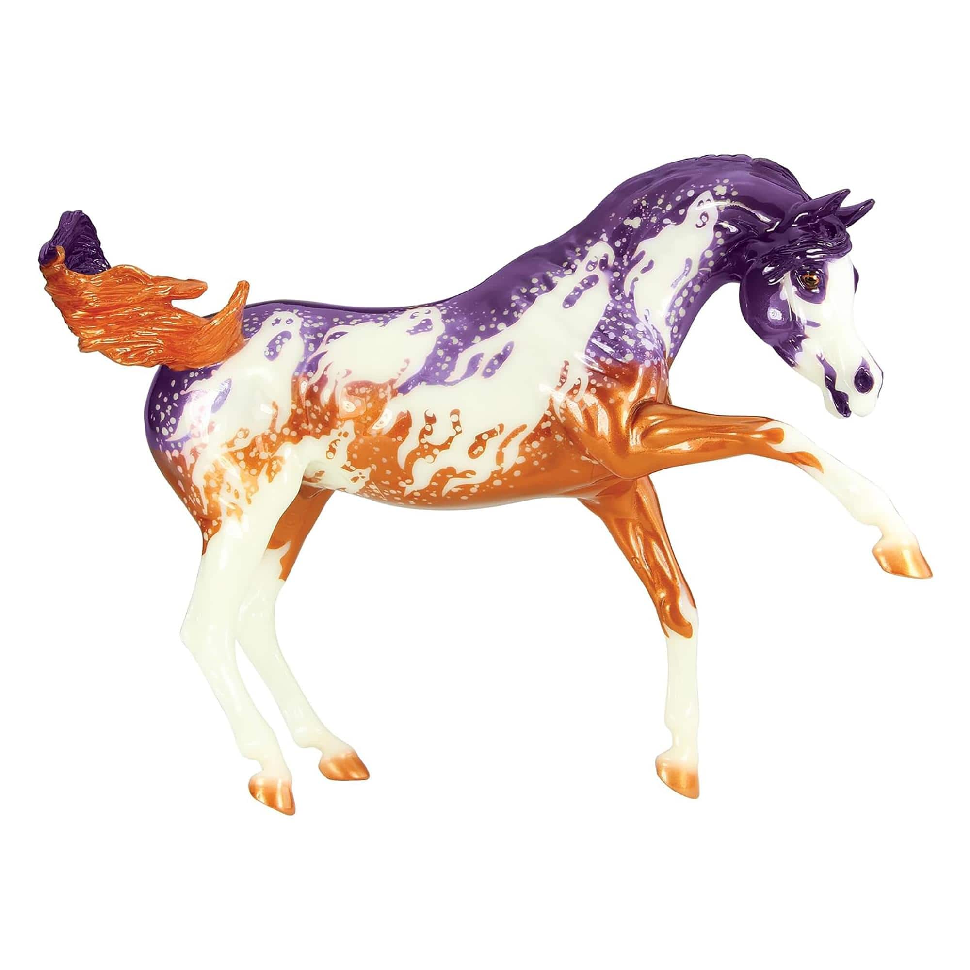 Breyer Animal Creations - Breyer Traditional 1:9 Scale Model Horse | Spectre 2023 Halloween Horse - Orange