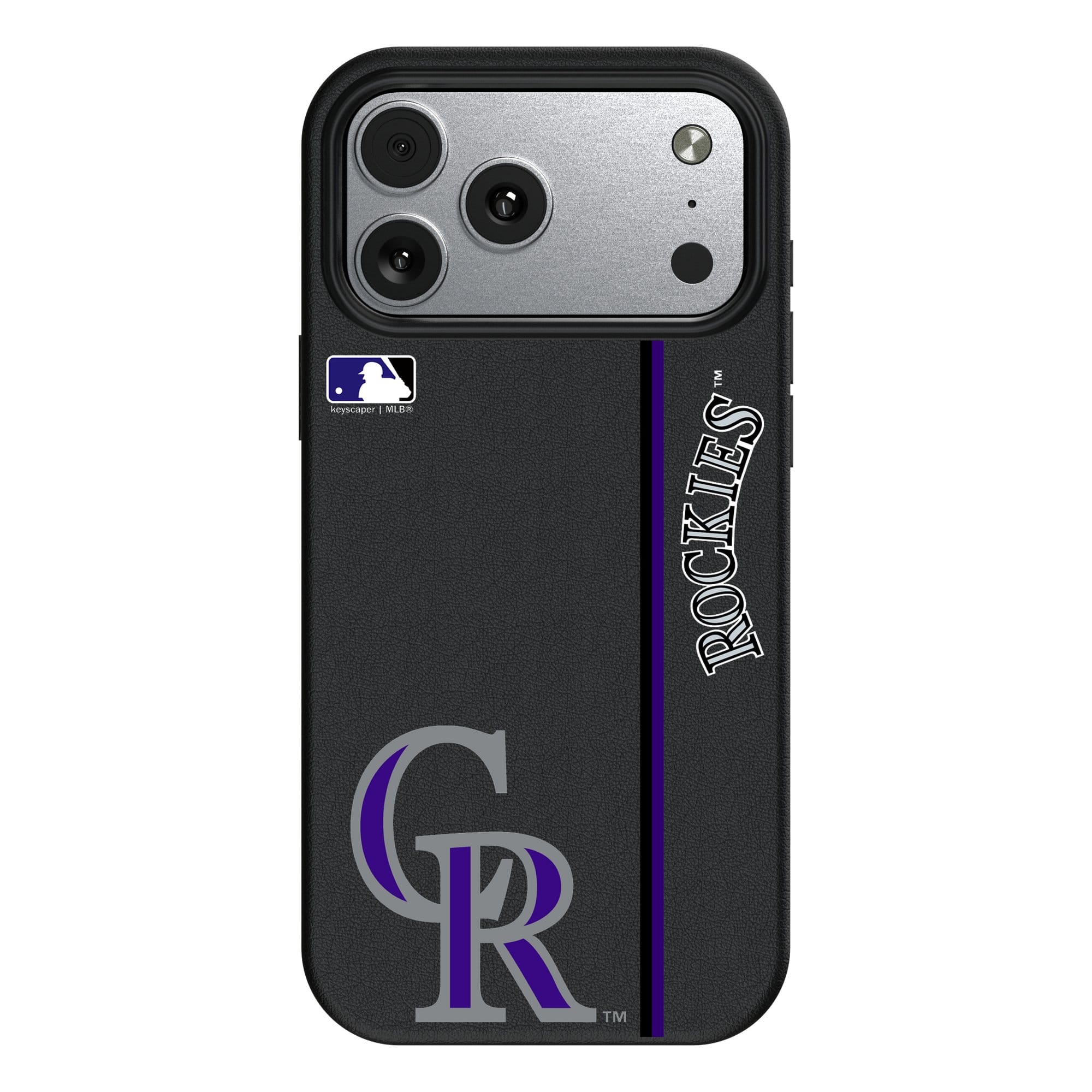 Keyscaper - MLB - Colorado Rockies iPhone Magnetic Bump Case - 17 Pro Max - Black price history on PriceWatchPro