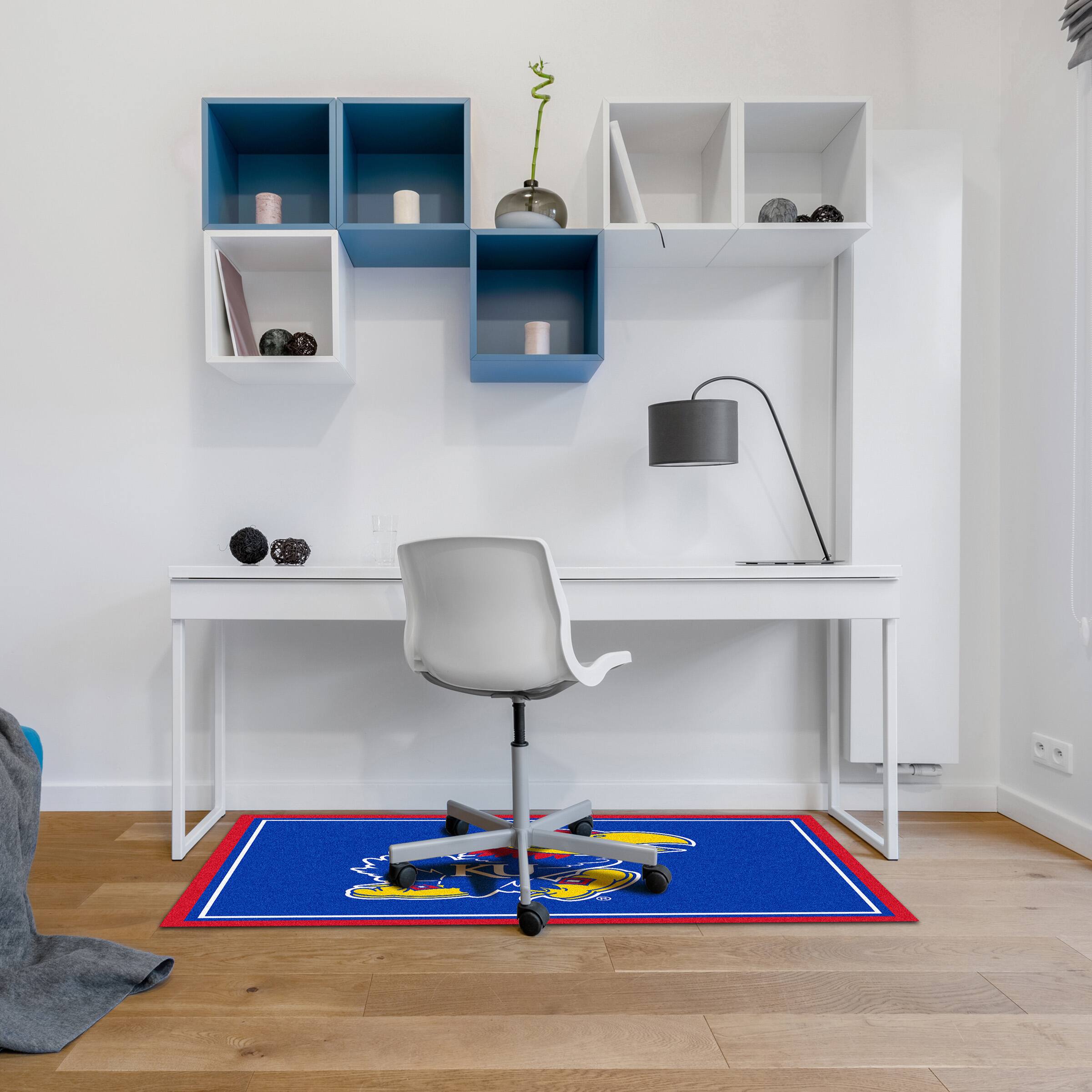 Alt View 2. Imperial - Kansas Jayhawks 2'8" x 3'10" Area Rug - Multicolor.