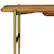 Alt View 14. Simpli Home - Wagner 46 inch Wide Bench in Natural - Natural.