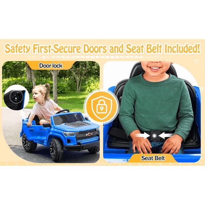 Safety First-Secure Doors and Seat Belt Included!

Door lock

Seat Belt