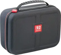 RDS Industries - Nintendo Licensed Game Traveler Deluxe Complete System Case for Nintendo Switch 2 - Black - Alt_View_Zoom_1