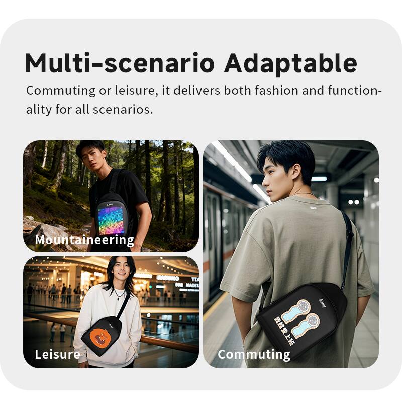 Multi-scenario Adaptable

Commuting or leisure, it delivers both fashion and functionality for all scenarios.

Mountaineering

Leisure

Commuting