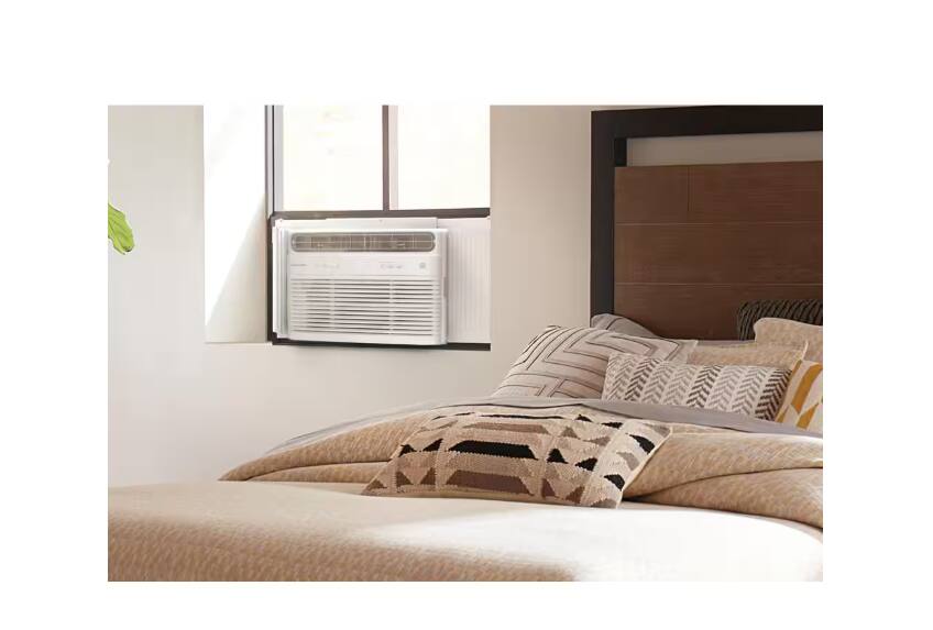 Alt View 4. Frigidaire - FRIGIDAIRE WINDOW AIR CONDITIONER ELECTRONIC CONTROLS 3 FAN SPEEDS 5,000 BTU.