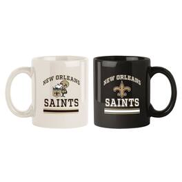Logo Brands - New Orleans Saints Two-Pack 15oz. Color Mug Set - Multicolor