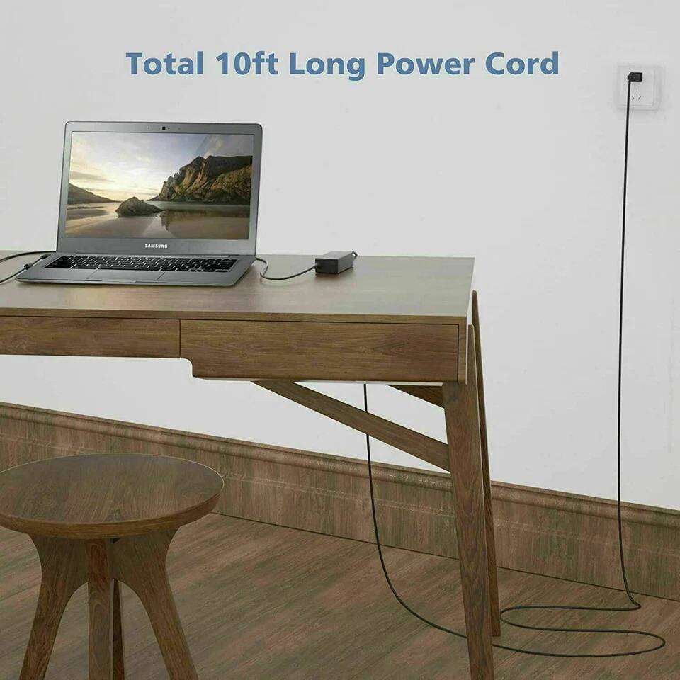 Total 10ft Long Power Cord