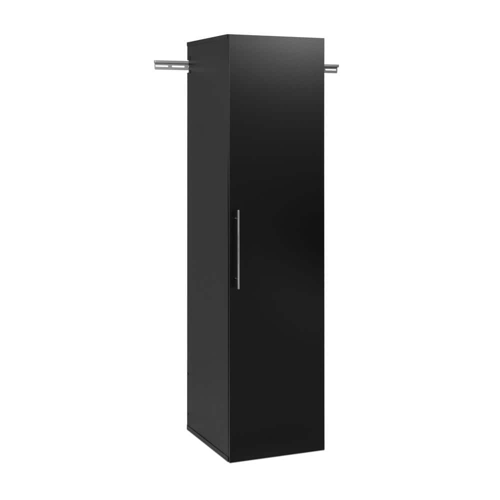 Prepac - HangUps 18 inch Narrow Storage Cabinet - Black