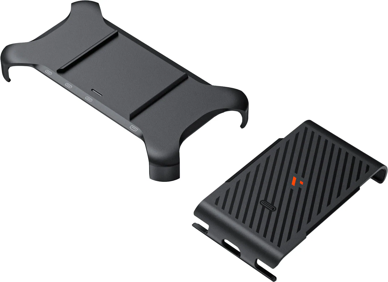 Front. VITURE - Mobile Dock Mount for Switch 2, Easy to Carry - Black.
