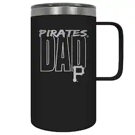 Great American Products - Pittsburgh Pirates Dad 18oz. Hustle Travel Mug - Multicolor