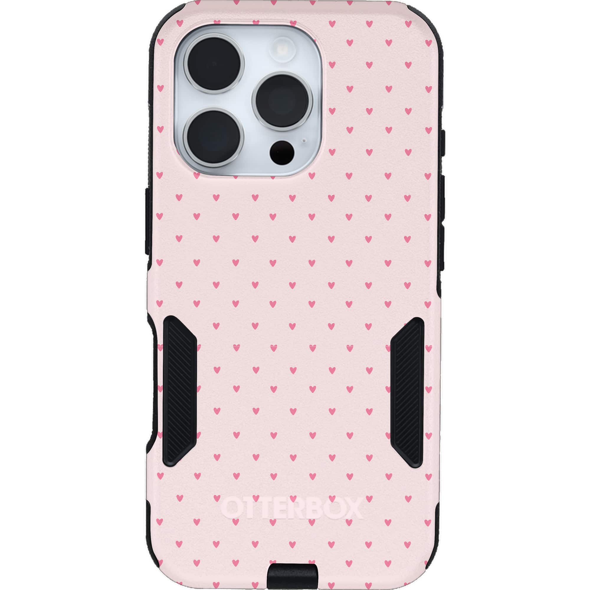 OtterBox - Artist Edition MagSafe Commuter Series Case for iPhone 16 Pro - Love is in the Air Hearts