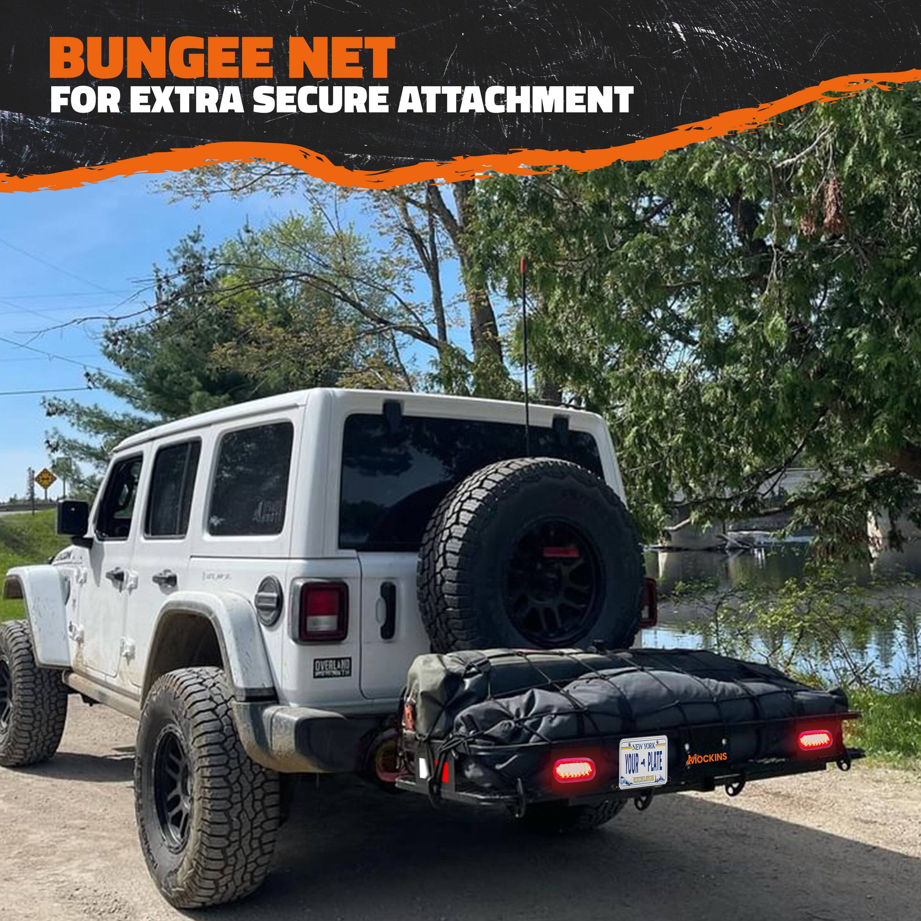 BUNGEE NET  
FOR EXTRA SECURE ATTACHMENT