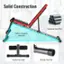 Solid Construction: Thickened Steel Pipe, Stable Triangular Structure, Sturdy Foot Tube, Anti-slip Feet Pad.