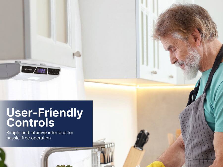 User-Friendly Controls  
Simple and intuitive interface for hassle-free operation