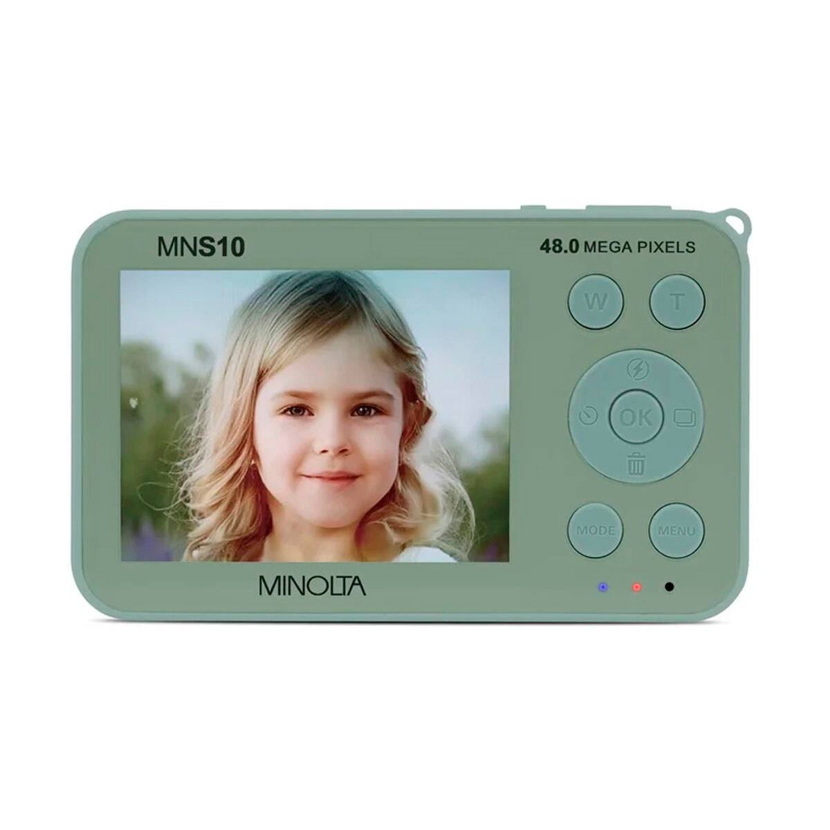 MNS10  
48.0 MEGA PIXELS  
W  
T  
OK  
MODE  
MENU  
MINOLTA