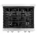 Alt View 2. ZLINE - 30 in. Wide 4 Burner ZLINE Paramount Gas Range Convection Oven (SGRS-30) - Stainless Steel.
