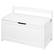 Alt View 5. VEVOR - Wooden Toy Chest for Kids, Toddler Toy Storage Box with Flip-Top Lid and Safety Hinge, 32.68 x 17.91 x 24.02" Large Kids - White.