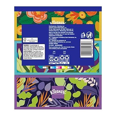 Sure, here is the corrected and grouped text from the image:

---

**Top Section:**

- **Distributed by:**
  - Dinotru Enterprises L.P.
  - Bee W.

- **Made in USA and imported from:**
  - China

- **Kleenex**

---

**Middle Section:**

- **WARNING:**
  - This product contains chemicals known to the State of California to cause cancer and birth defects or other reproductive harm. For more information go to www.P65Warnings.ca.gov.

- **Recycling Information:**
  - Please recycle this package.
  - For recycling information, visit www.kleenex.com/recycling.

- **Barcode and Product Information:**
  - [Barcode]
  - [Product Information]

---

**Bottom Section:**

- **Kleenex**

---

**Additional Text:**

- **Distributed by:**
  - Dinotru Enterprises L.P.
  - Bee W.

- **Made in USA and imported from:**
  - China

- **Kleenex**

---

**Note:** The text "OR L5A M" and "CAN I 54316" appear to be part of the product code or reference numbers and are included as they are.