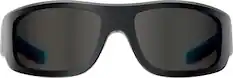 Front. Lucyd - Armor Black Polarized Smart Safety Glasses Powered by Lucyd - Black.