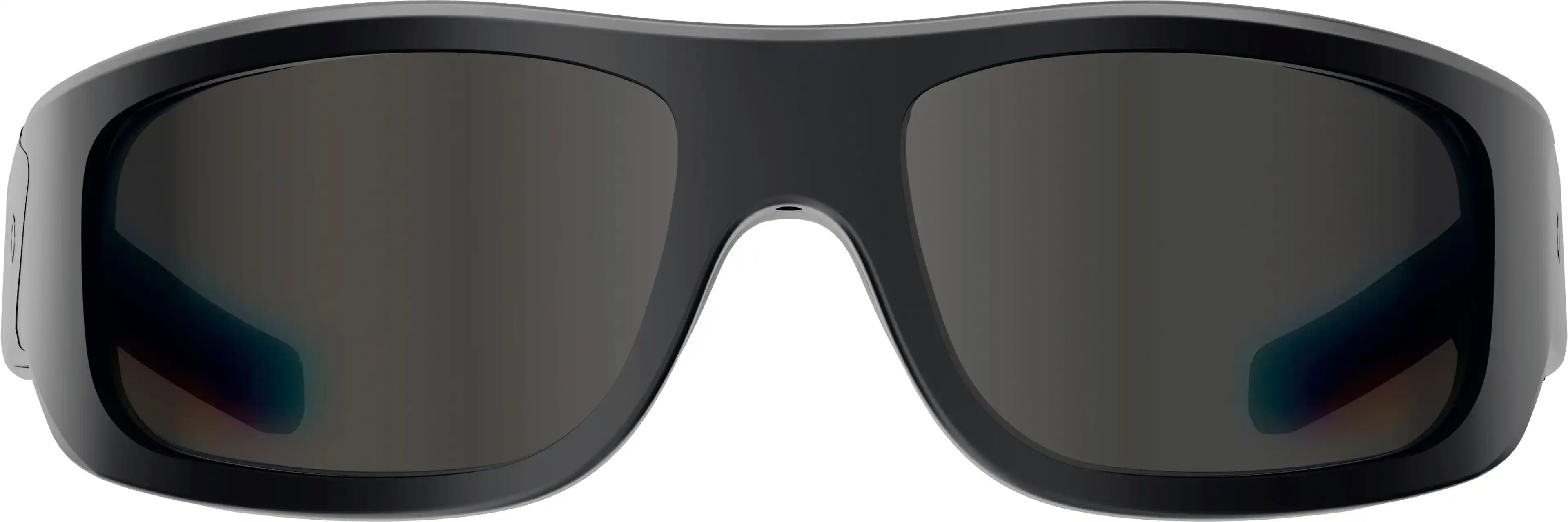 Front. Lucyd - Armor Black Polarized Smart Glasses Powered by Lucyd - Black.