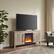 Alt View 1. Camden&Wells - Chabot Crystal Fireplace TV Stand for Most TVs up to 65" - Gray Oak.
