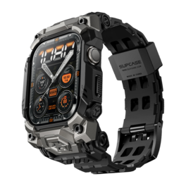 SUPCASE - UB Ore Rugged Wristband Case for Apple Watch 46mm - Black