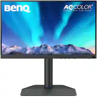 BenQ - AQCOLOR SW272Q Photographer 27" IPS LED HDR QHD Monitor with AdobeRGB (USB Type C,HDMI,DP) - Gray - Front_Zoom