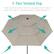 3-Tier Vented Top
Three openings allow hot air to escape and winds to pass through for overall stability & ideal relaxation