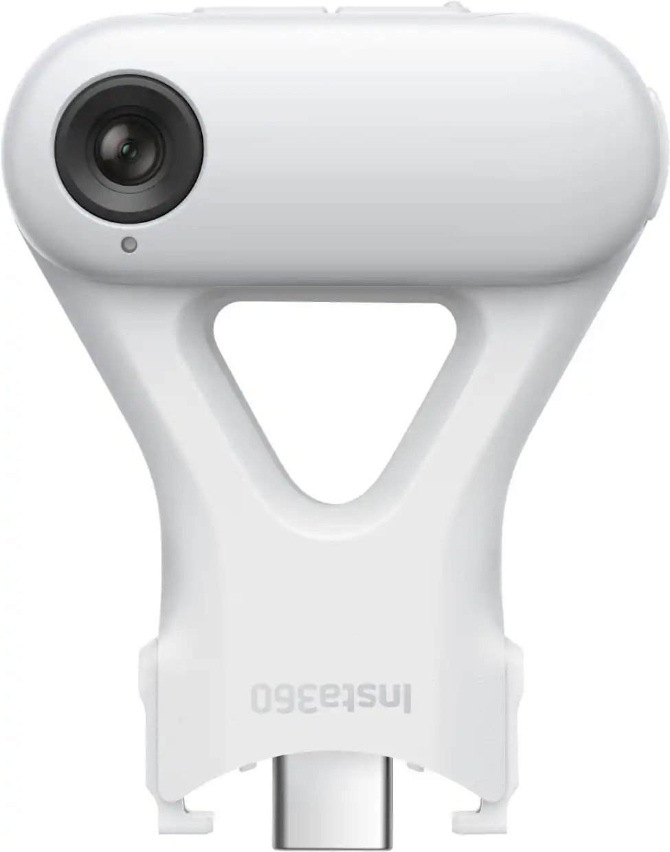 Front. Insta360 - Insta360 Flow2 Pro AI Tracker Gimbal for Smartphones - White.