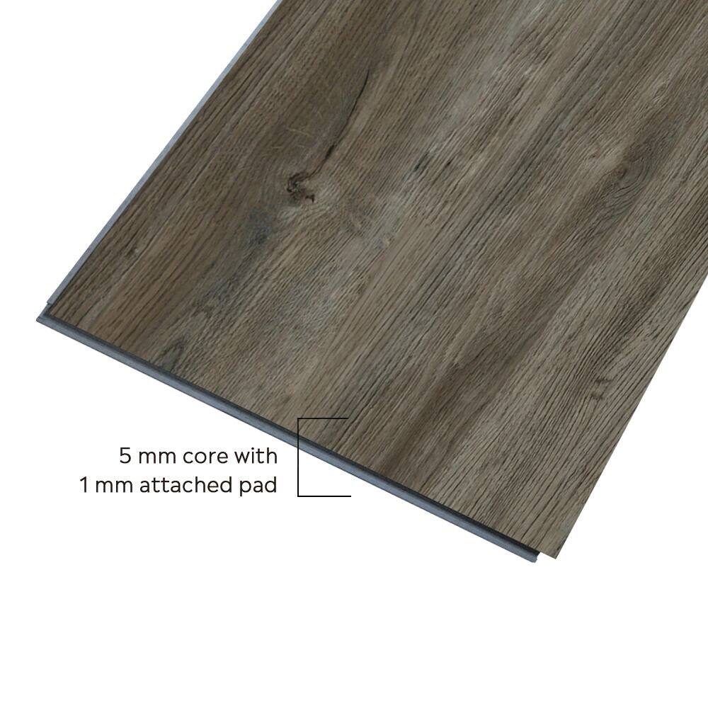 5 mm core with 1 mm attached pad