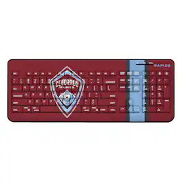 Keyscaper - Colorado Rapids Team Stripe Wireless Keyboard - Multicolor