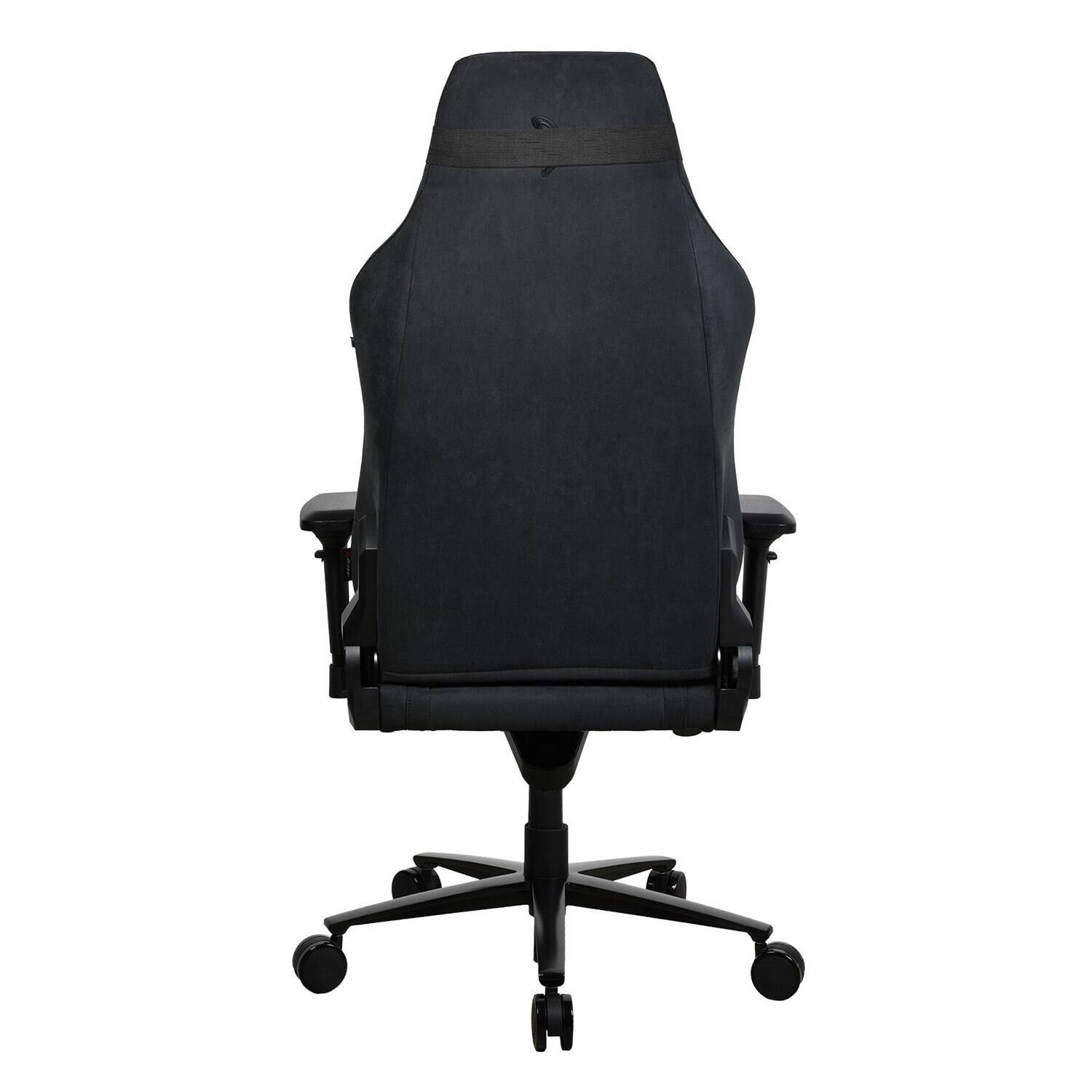 Alt View 13. Arozzi - Vernazza Series Top-Tier Premium XL Supersoft Upholstery Fabric Gaming Chair - Pure Black.