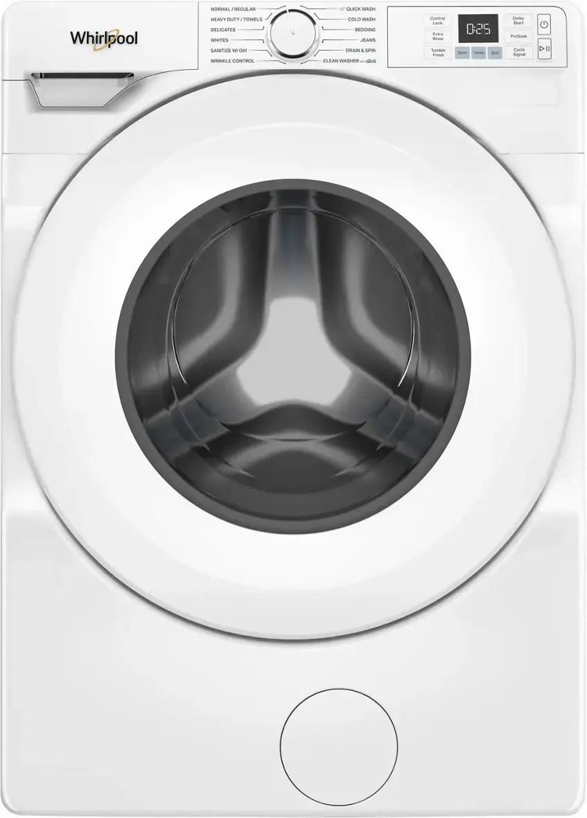 Whirlpool 4.5 Cu. Ft. High Efficiency Front Load Washer with Tumble ...