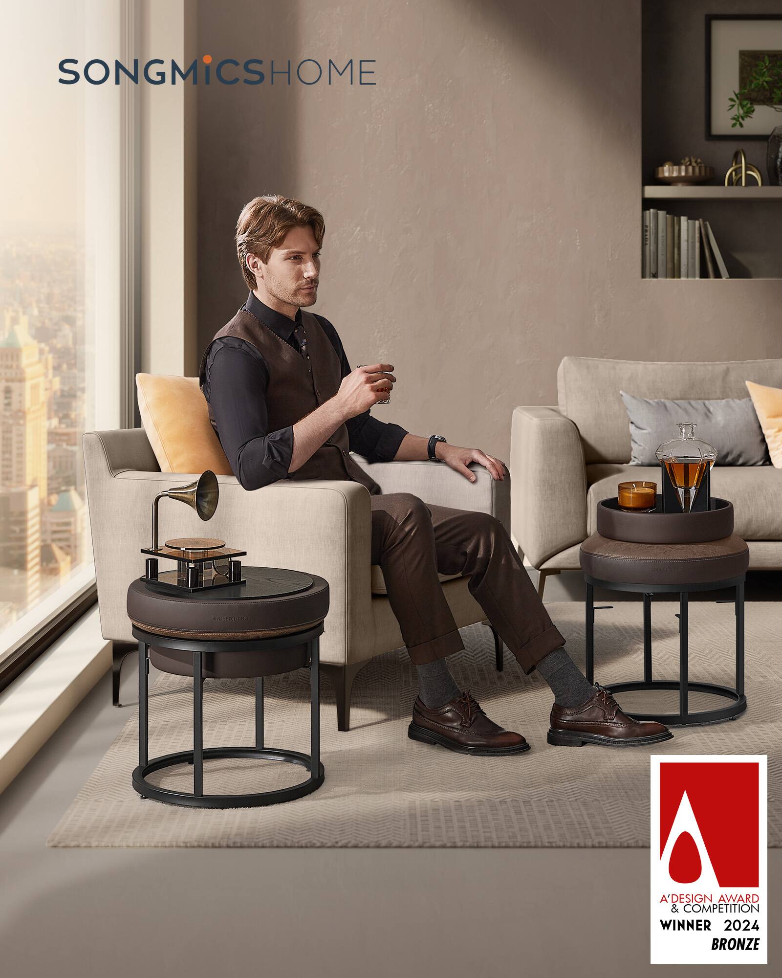 SONGMICS HOME

A'DESIGN AWARD & COMPETITION WINNER 2024 BRONZE