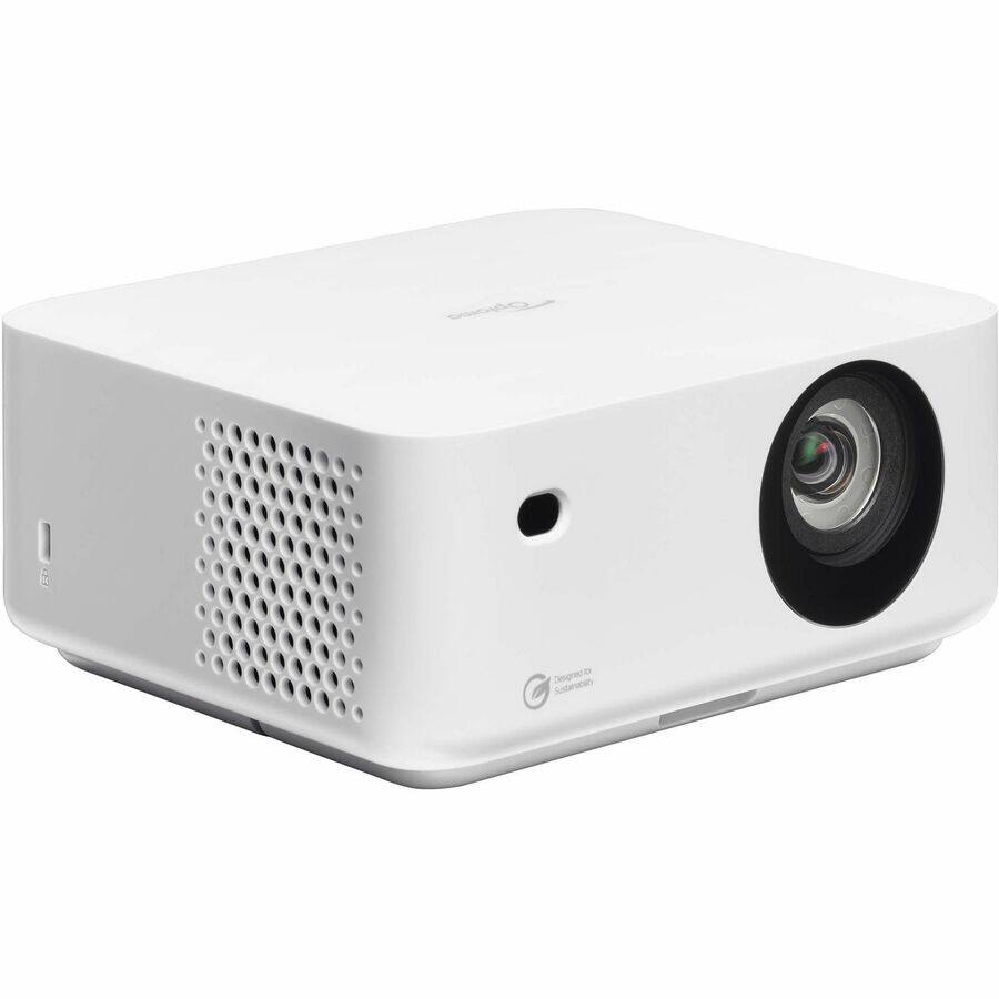 Alt View 2. Optoma - Optoma ML1080ST Short Throw DLP Projector - 16:9 - Portable - White - High Dynamic Range (HDR) - Front - 1080p - 30000 - 1.07 Billion Colors (30-bit).