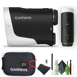 Garmin - Approach Z30, Golf Laser Range Finder, Range Up to 400 Yards Away Bundle